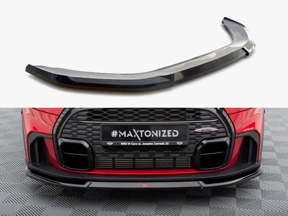 Maxton Front Splitter V.2 Mini Cooper S John Cooper Works F56 Facelift
