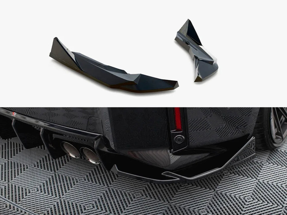 Maxton Rear Side Splitters V.4 (For rear valance v.1) BMW M2 G87