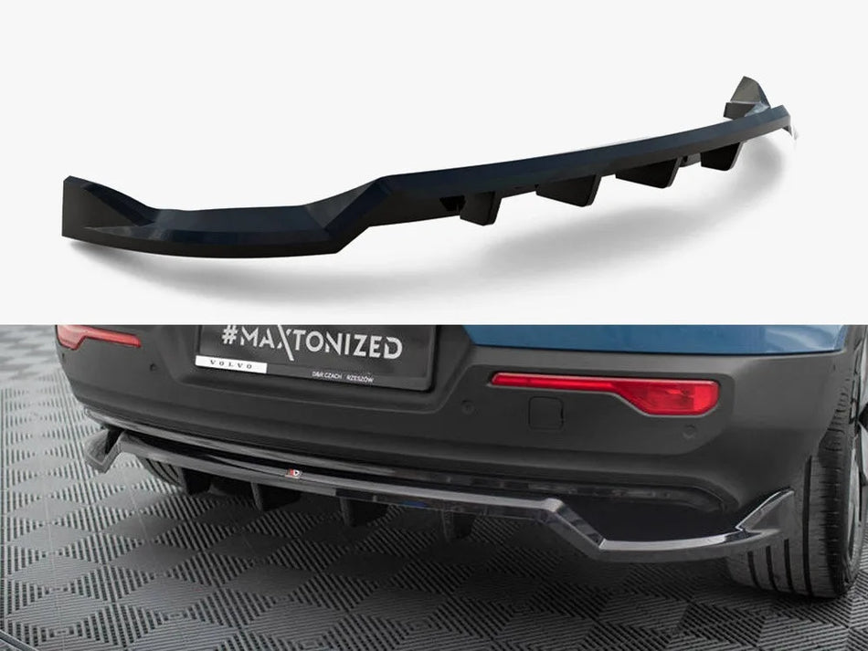 Maxton Rear Splitter (Vertical Bars) Volvo C40 Mk1