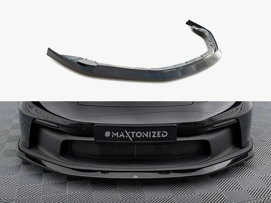 Maxton Front Splitter Porsche 911 992 GT3