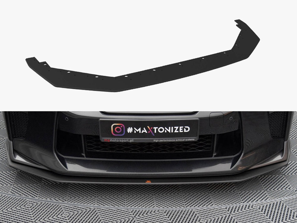 Maxton Street PRO Front Splitter Nissan GTR R35 2nd Facelift