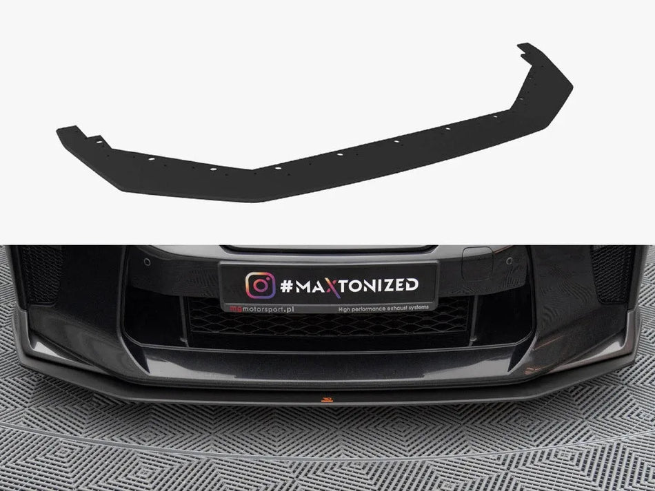 Maxton Street PRO Front Splitter Nissan GTR R35 2nd Facelift