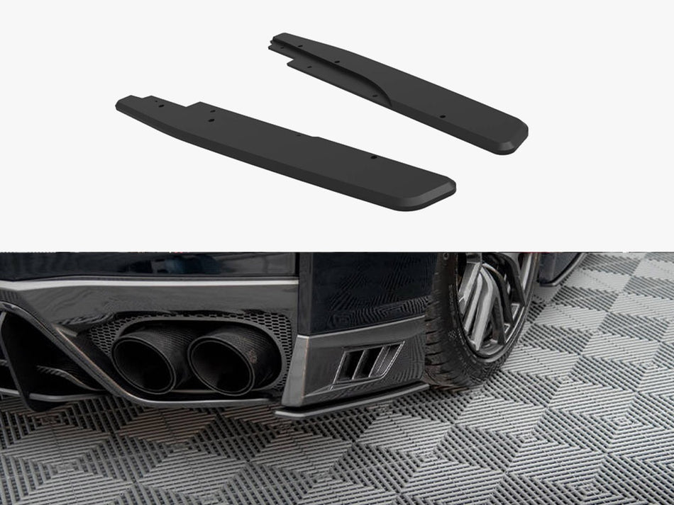 Maxton Street Pro Rear Side Splitters Nissan GTR R35 2nd Facelift