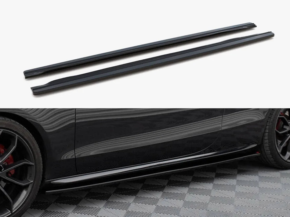 Maxton Side Skirts Diffusers Audi S5 / A5 / A5 S-line 8T / 8T FL