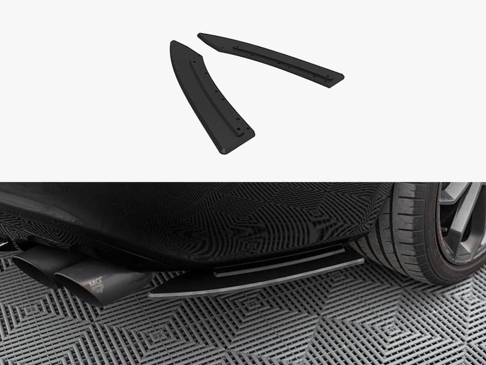 Maxton Street Pro Rear Side Splitters Audi S5 / A5 S-Line Coupe / Cabrio 8T