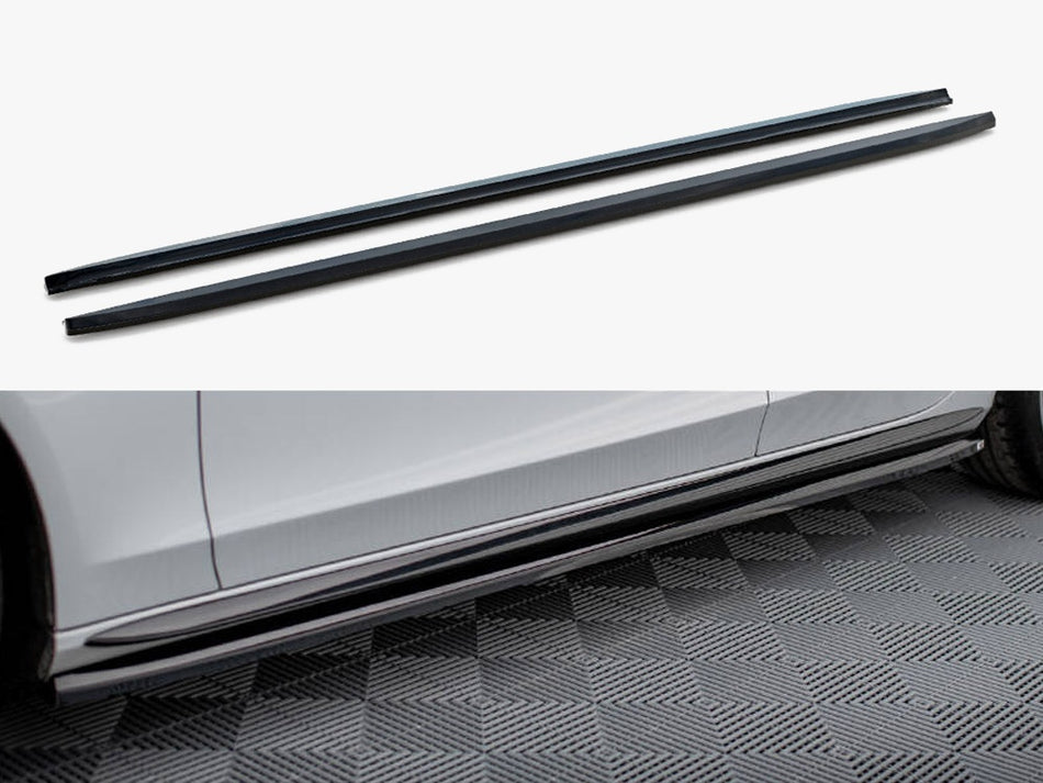 Maxton Side Skirts Diffusers V.3 Audi A4 / A4 S-Line / S4 B8