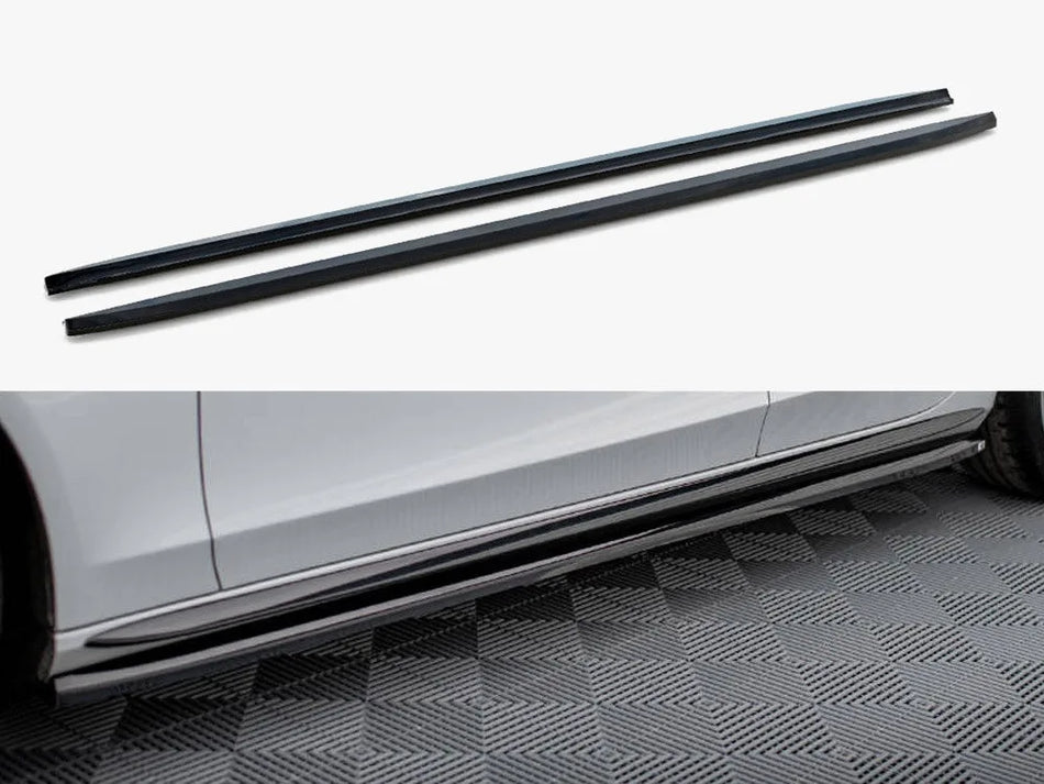 Maxton Side Skirts Diffusers V.3 Audi A4 / A4 S-Line / S4 B8