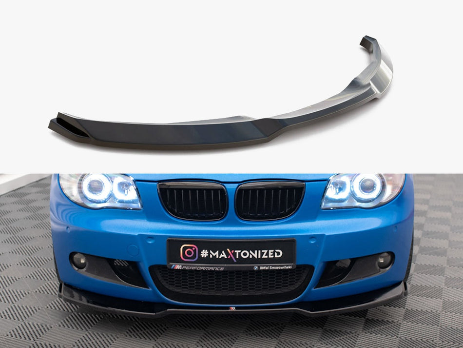 Maxton Front Splitter V.1 BMW 1 M-Pack E87 / E81 Facelift