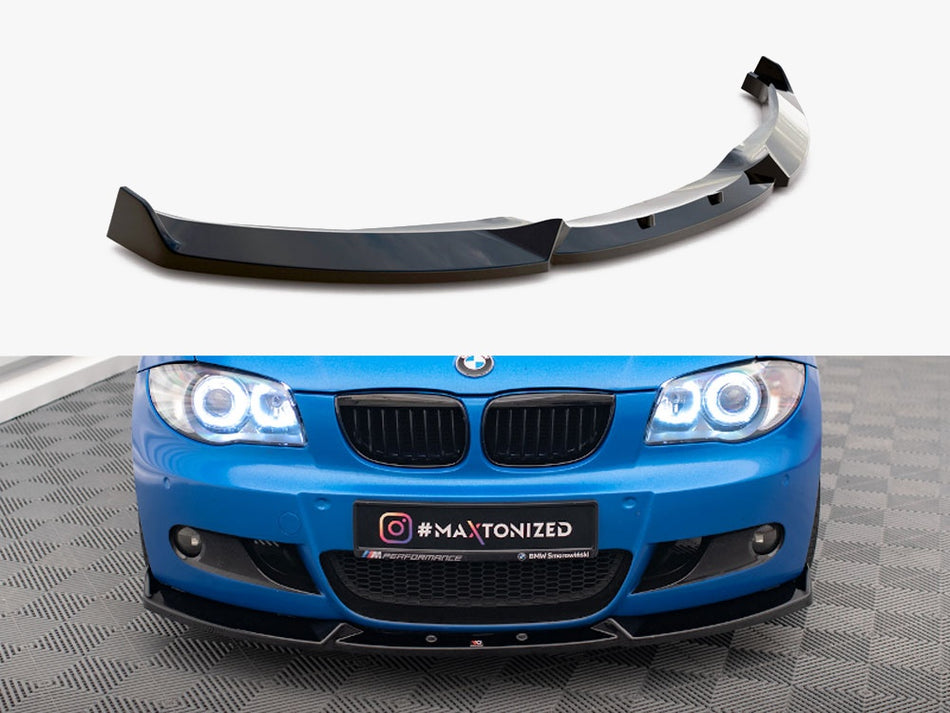 Maxton Front Splitter V.2 BMW 1 M-Pack E87 / E81 Facelift