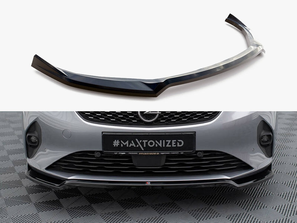 Maxton Front Splitter V.2 Opel Corsa F (Mk6)
