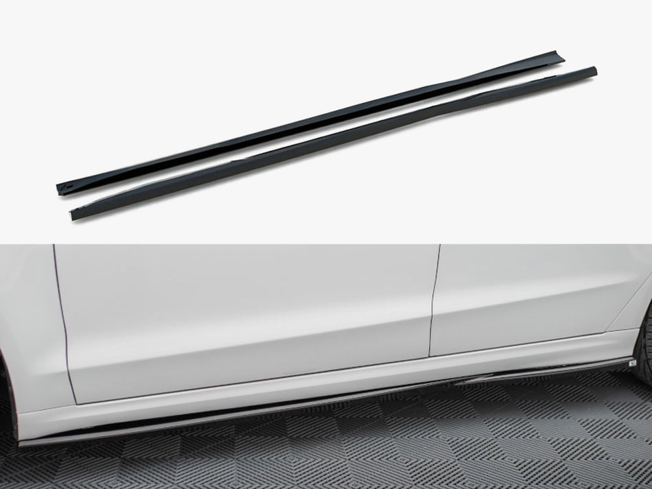 Maxton Side Skirts Diffusers Ford Mondeo Sport Mk5 Facelift / Fusion Sport Mk2 Facelift