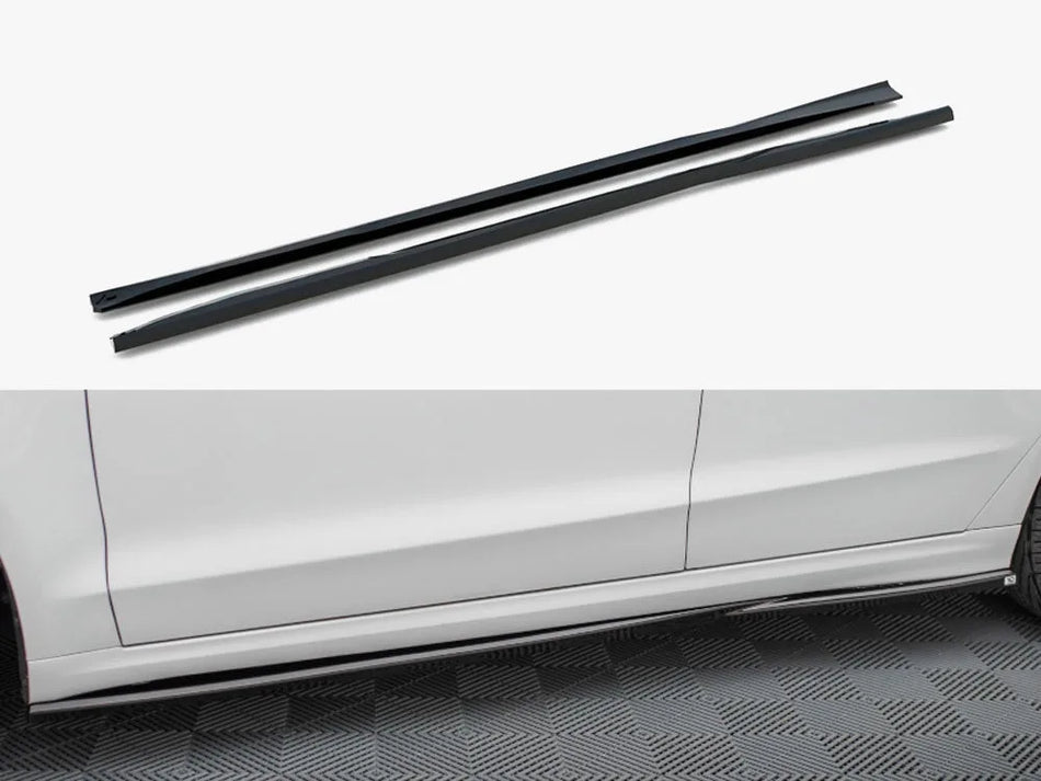 Maxton Side Skirts Diffusers Ford Mondeo Sport Mk5 Facelift / Fusion Sport Mk2 Facelift