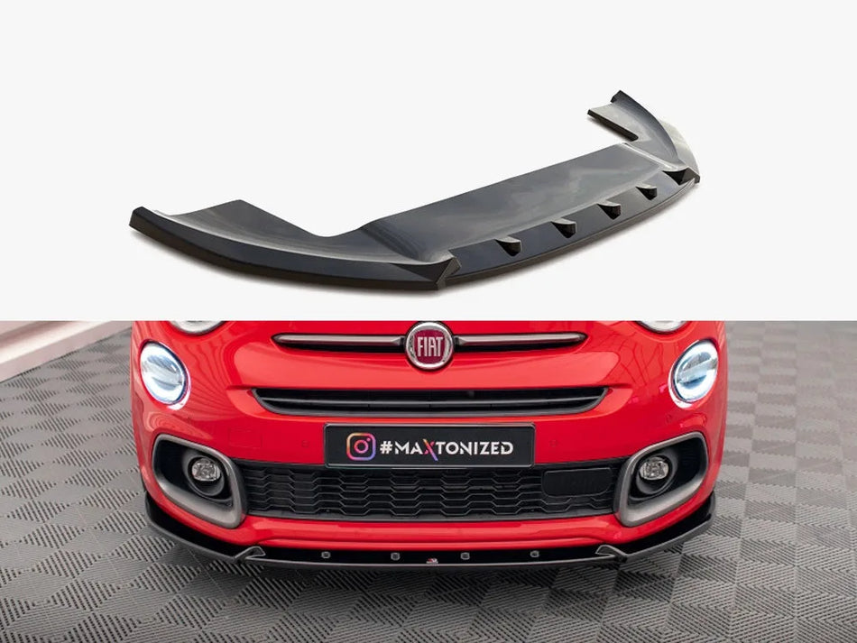 Maxton Front Splitter Fiat 500X Sport Mk1 Facelift