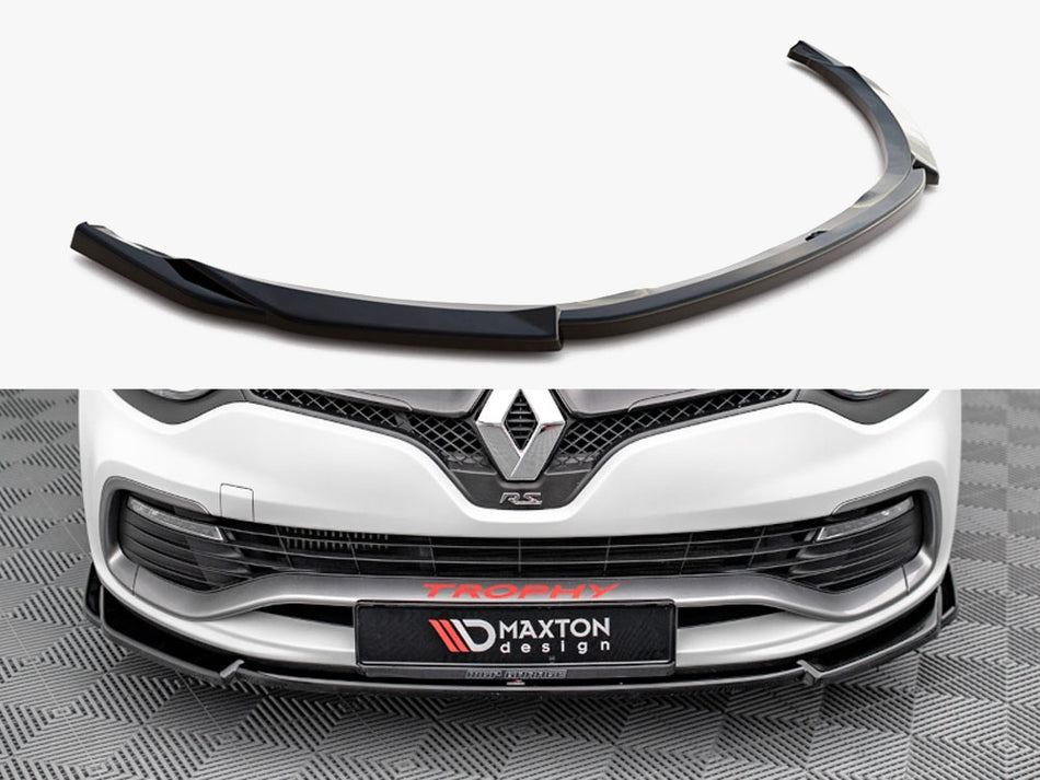 Maxton Front Splitter V.2 Renault Clio RS Mk4