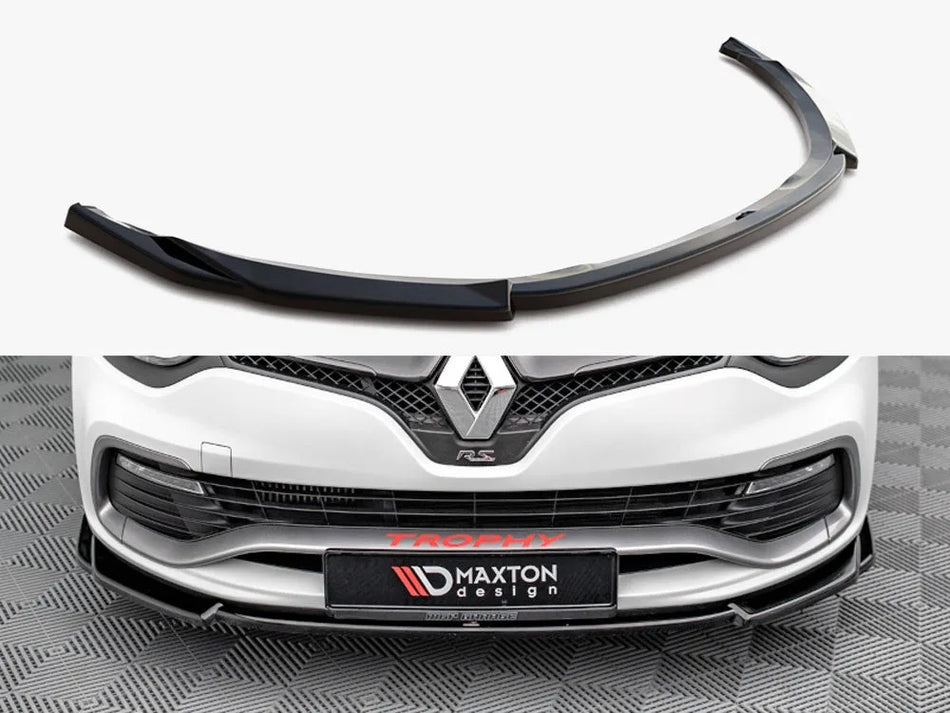 Maxton Front Splitter V.2 Renault Clio RS Mk4