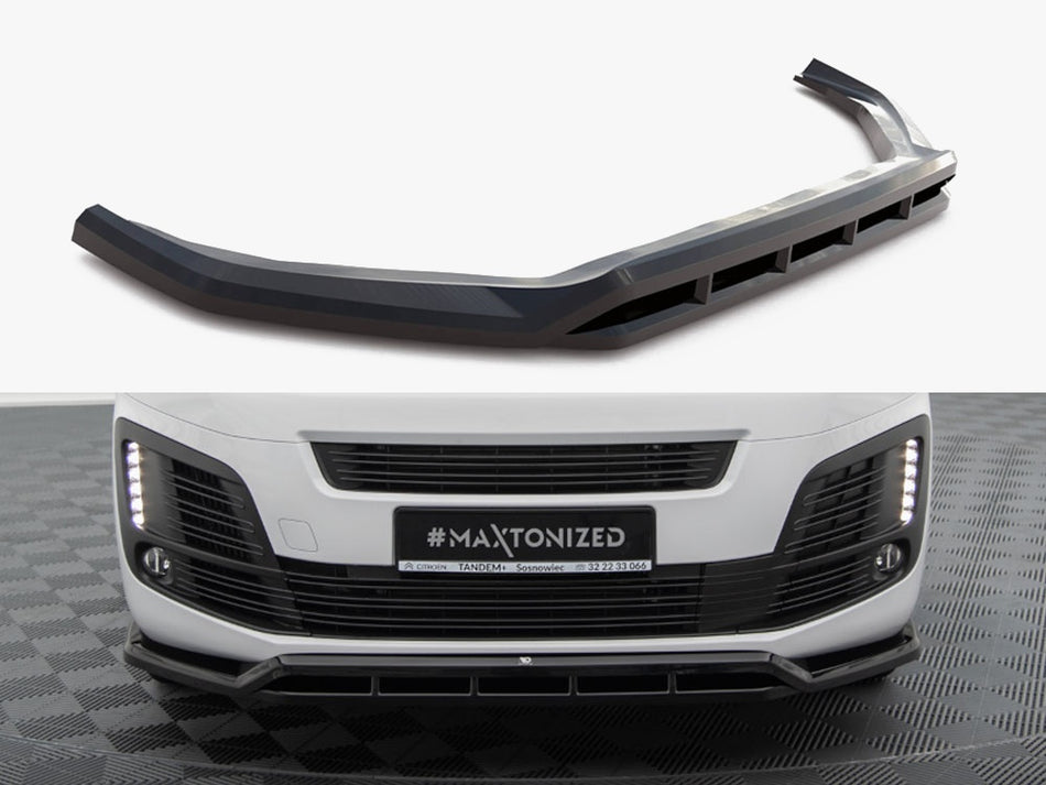 Maxton Front Splitter Citroen Jumpy Mk3