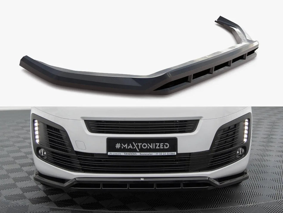 Maxton Front Splitter Citroen Jumpy Mk3
