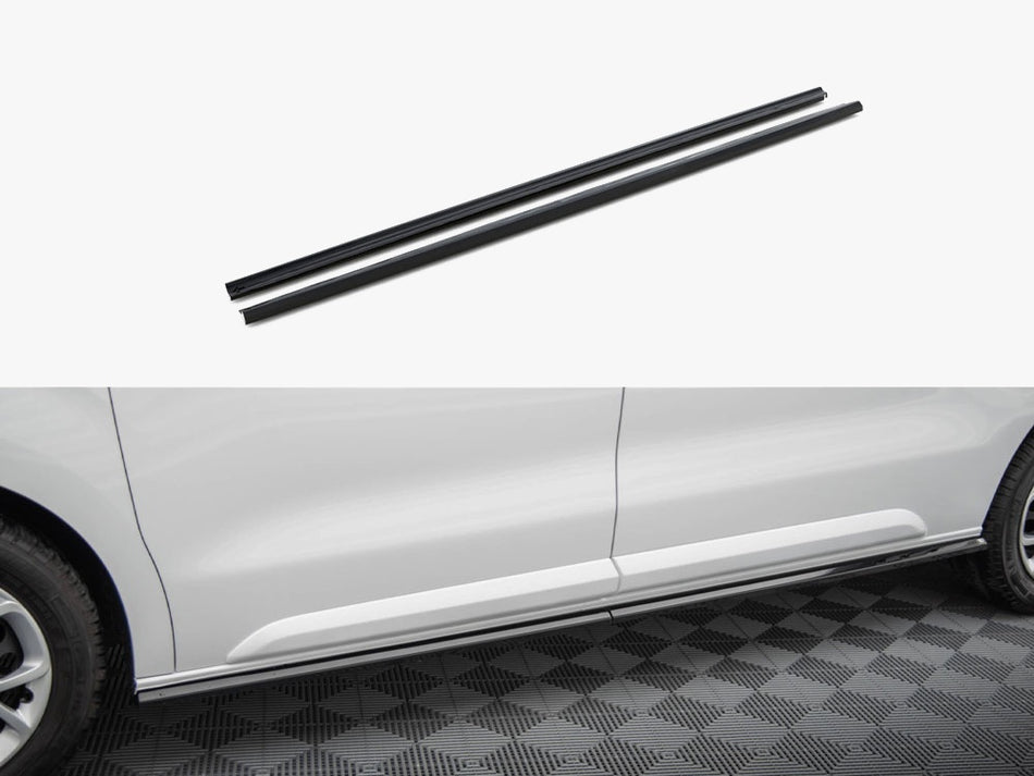 Maxton Side Skirts Diffusers Citroen Jumpy L2 / L3 Mk3