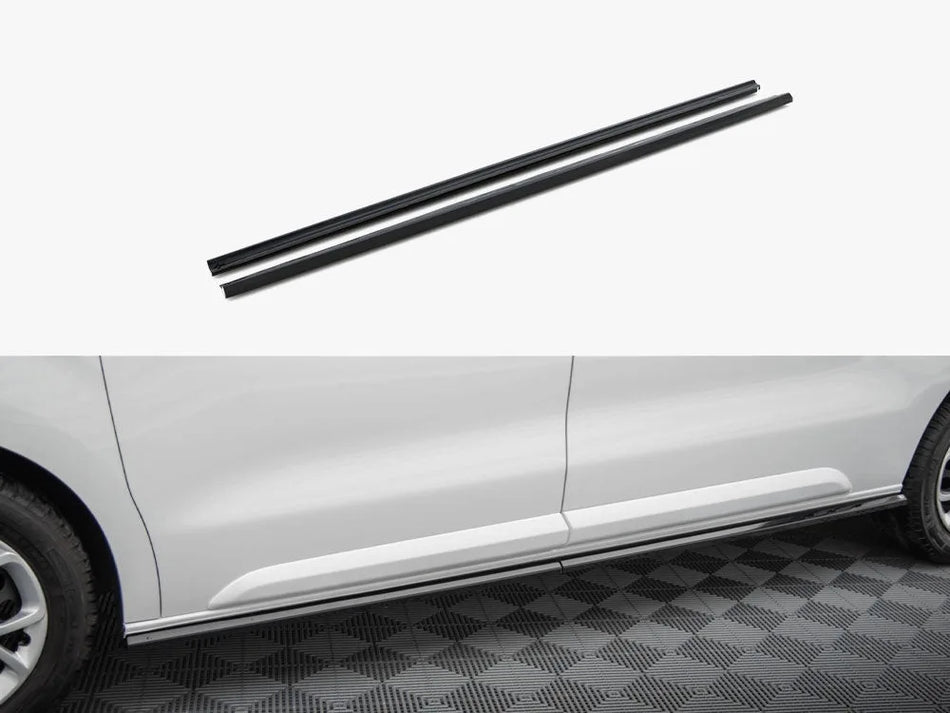 Maxton Side Skirts Diffusers Citroen Jumpy L2 / L3 Mk3