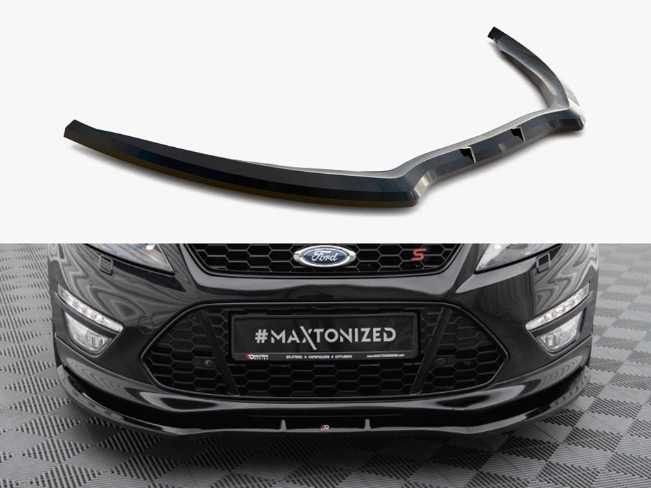 Maxton Front Splitter V.1 Ford Mondeo ST-Line Estate Mk4 Facelift