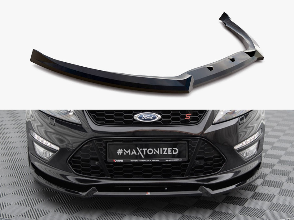 Maxton Front Splitter V.2 Ford Mondeo ST-Line Estate Mk4 Facelift