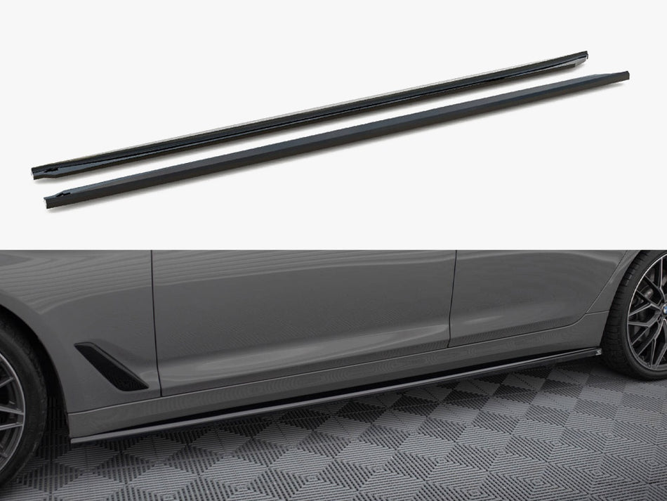 Maxton Side Skirts Diffusers BMW 5 G30 / G31 Facelift