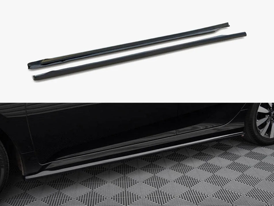 Maxton Side Skirts Diffusers Honda Civic Mk10