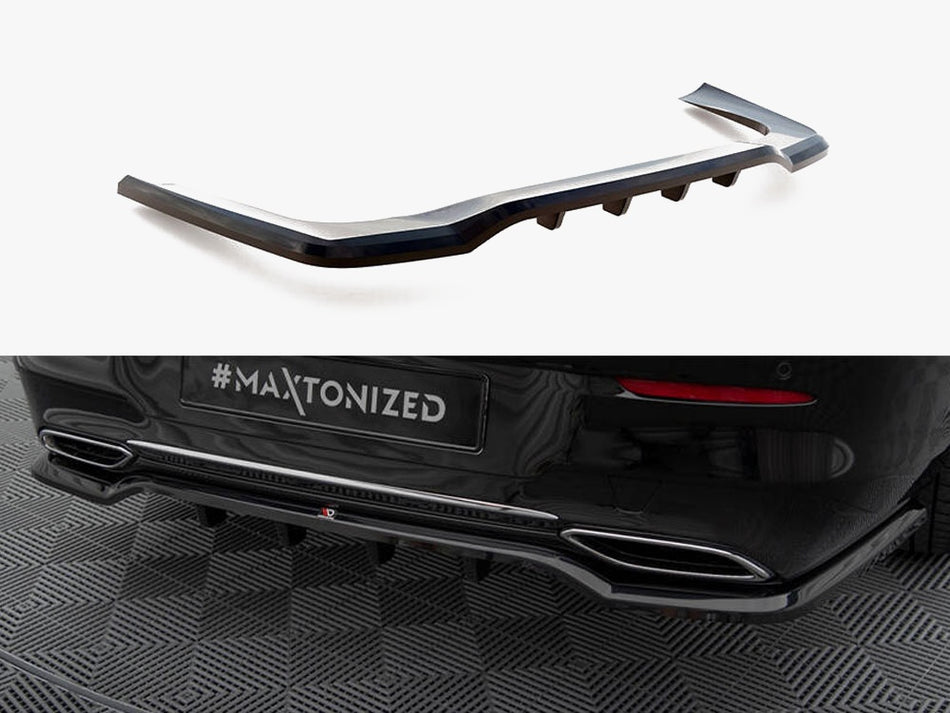 Maxton Rear Splitter (Vertical Bars) Mercedes-Benz CLA Coupe C118