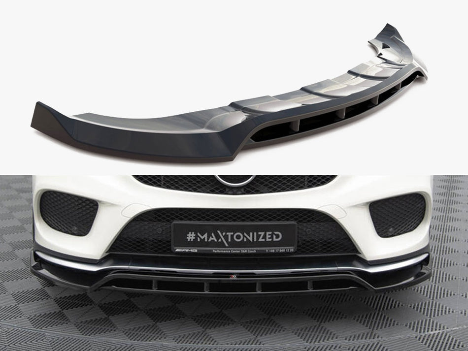Maxton Front Splitter V.2 Mercedes-Benz GLE Coupe 43 AMG / AMG-Line C292