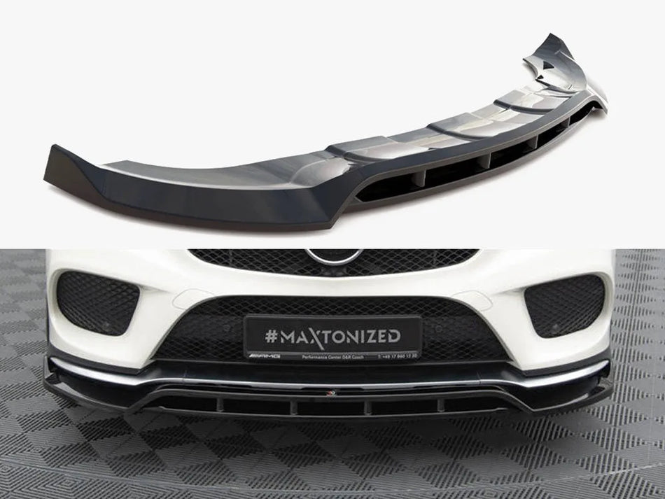 Maxton Front Splitter V.2 Mercedes-Benz GLE Coupe 43 AMG / AMG-Line C292