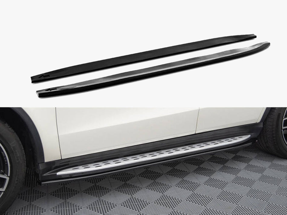 Maxton Side Skirts Diffusers Mercedes-Benz GLE Coupe 43 AMG / AMG-Line C292
