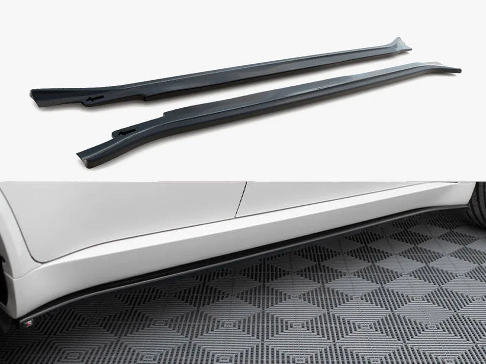 Maxton Side Skirts Diffusers BMW X5 E70 Facelift M Sport