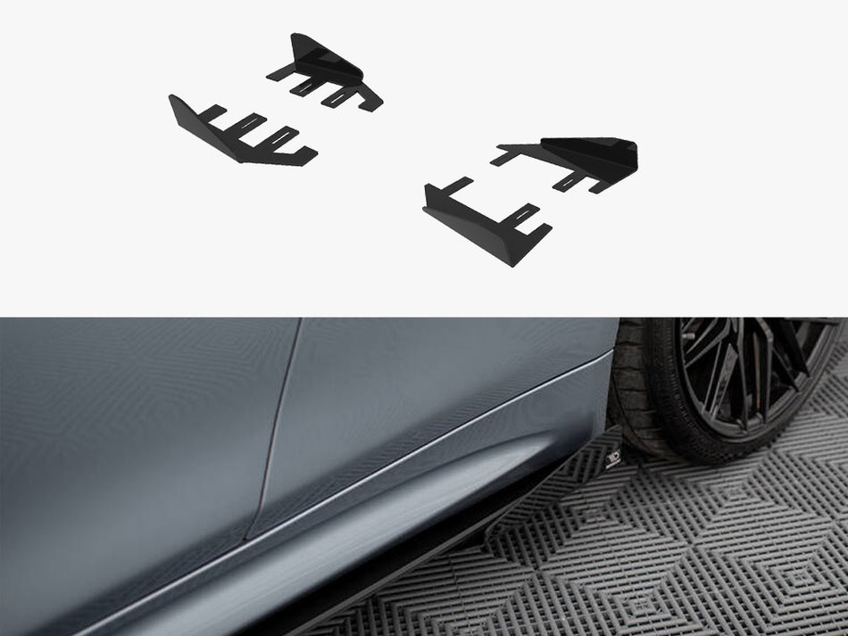 Maxton Side Flaps BMW 4 Coupe / Gran Coupe / Cabrio M-Pack F32 / F36 / F33