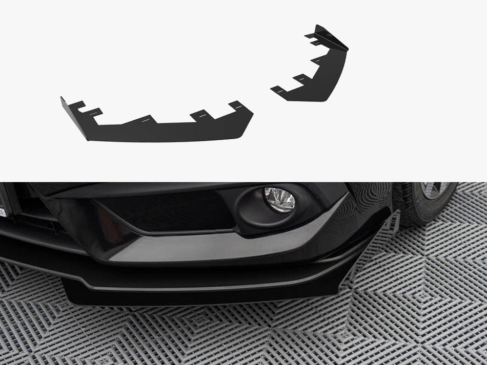 Maxton Front Flaps Honda Civic Mk10