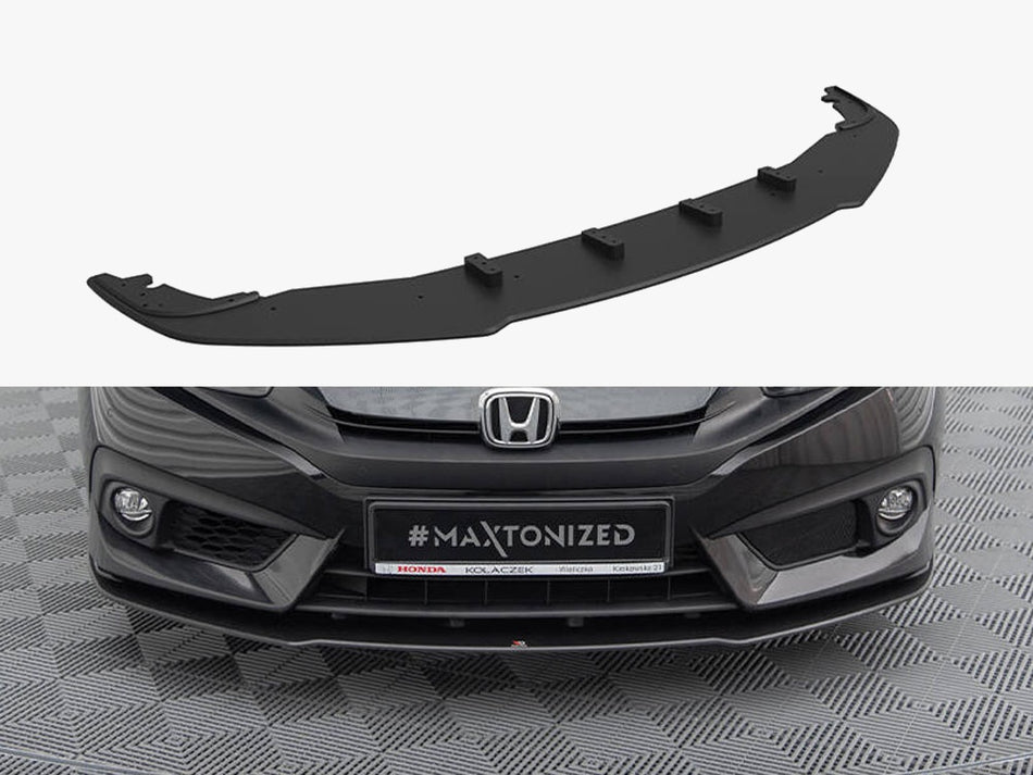 Maxton Street PRO Front Splitter Honda Civic Mk10
