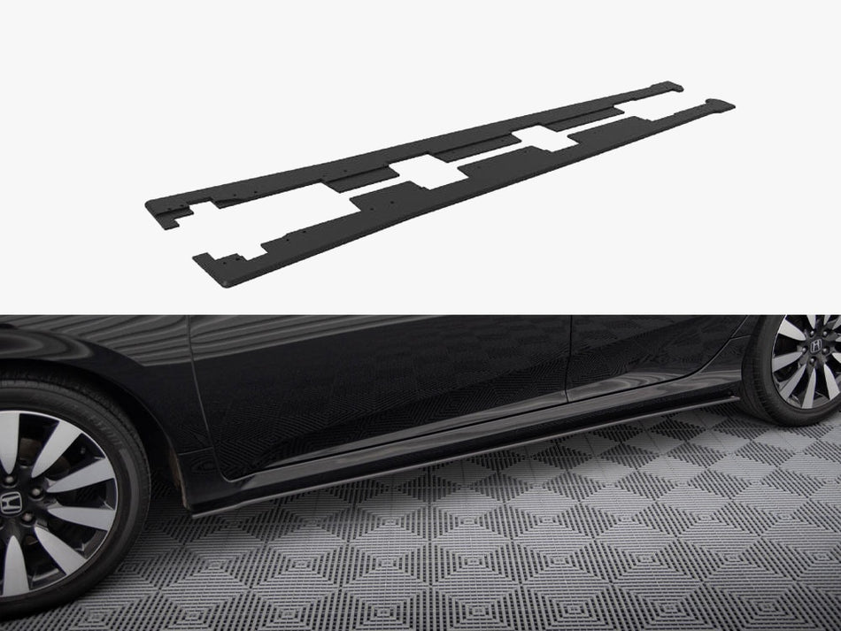 Maxton Street PRO Side Skirts Diffusers Honda Civic Mk10