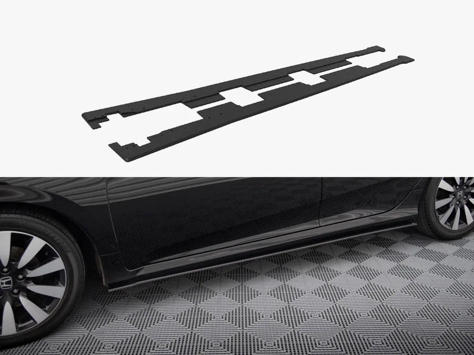 Maxton Street PRO Side Skirts Diffusers Honda Civic Mk10