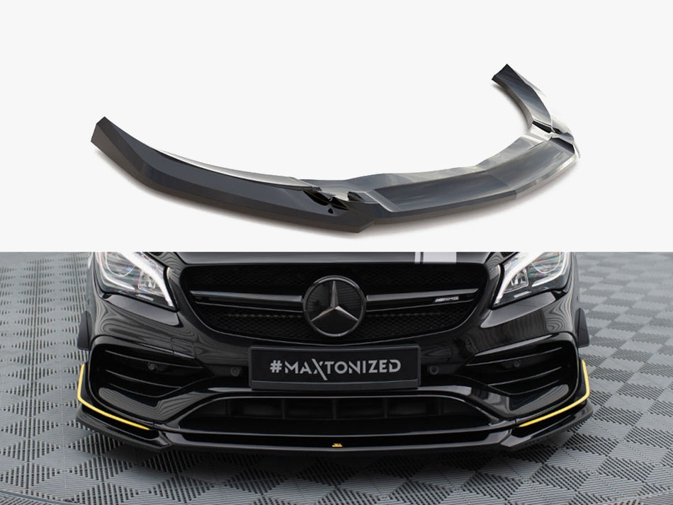 Maxton Front Splitter V.4 Mercedes-AMG CLA 45 Aero C117 Facelift