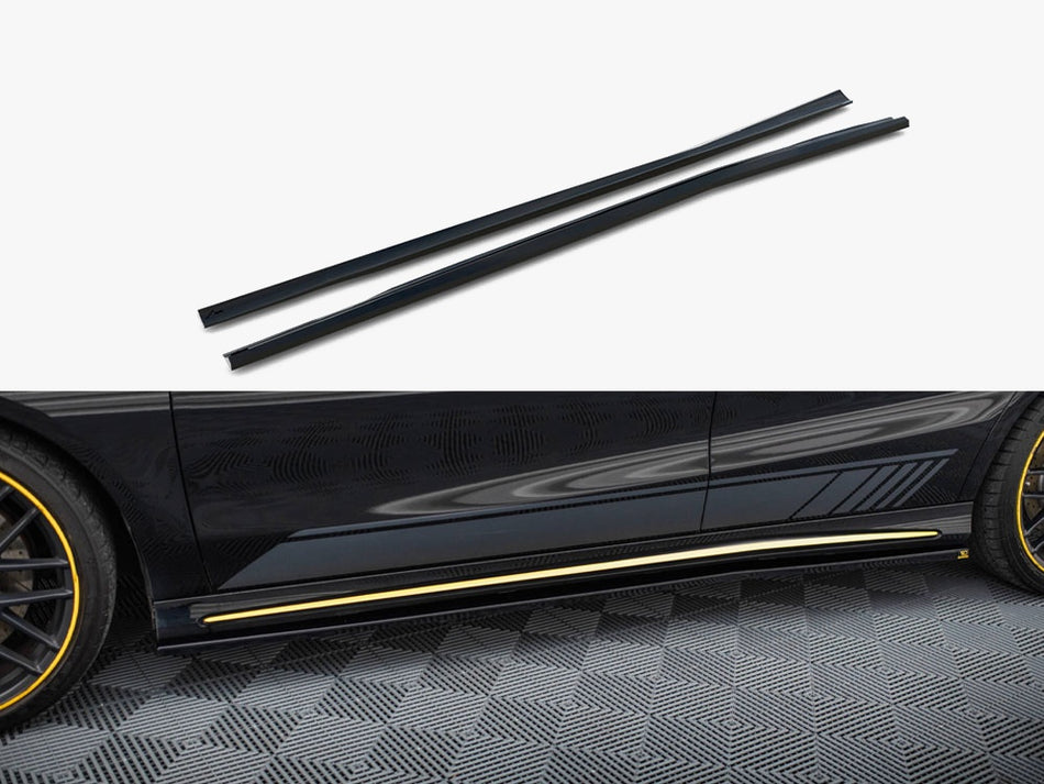 Maxton Side Skirts Diffusers Mercedes-AMG CLA 45 C117 Facelift