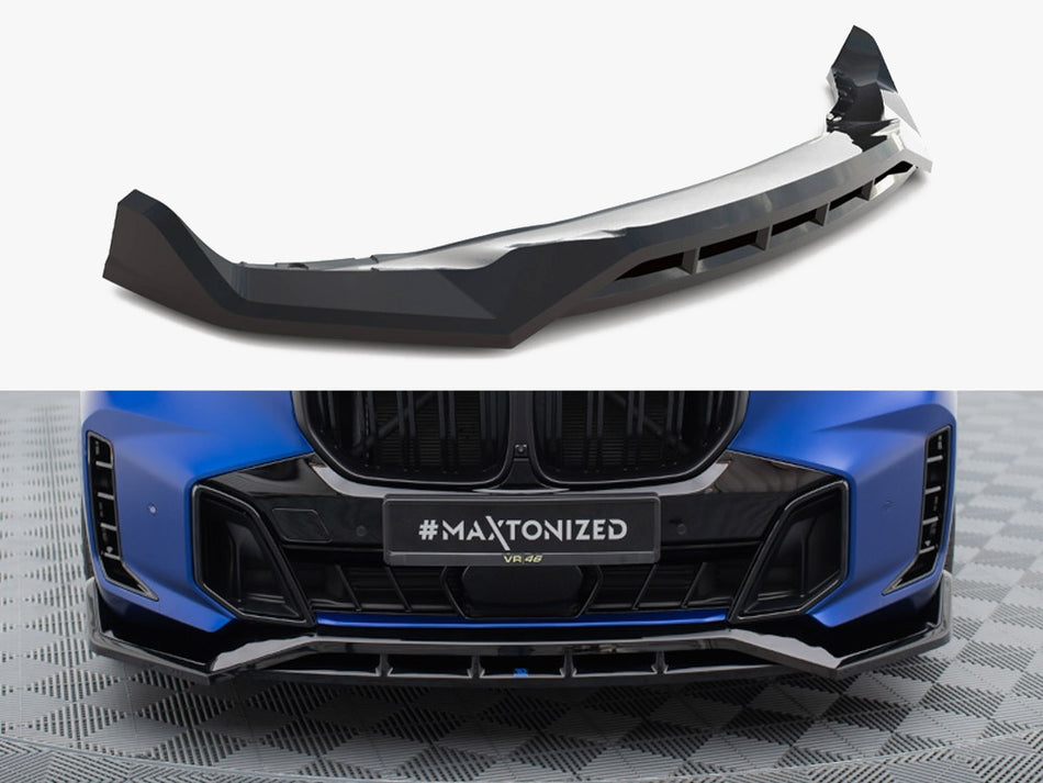 Maxton Front Splitter V.2 BMW X5 M-Pack G05 Facelift