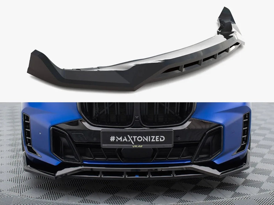 Maxton Front Splitter V.2 BMW X5 M-Pack G05 Facelift