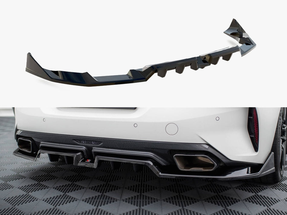 Maxton Central Rear Splitter (Vertical Bars) BMW Z4 M40i G29