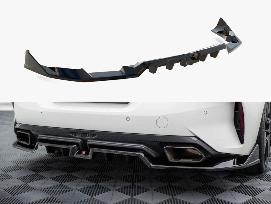 Maxton Central Rear Splitter (Vertical Bars) BMW Z4 M40i G29