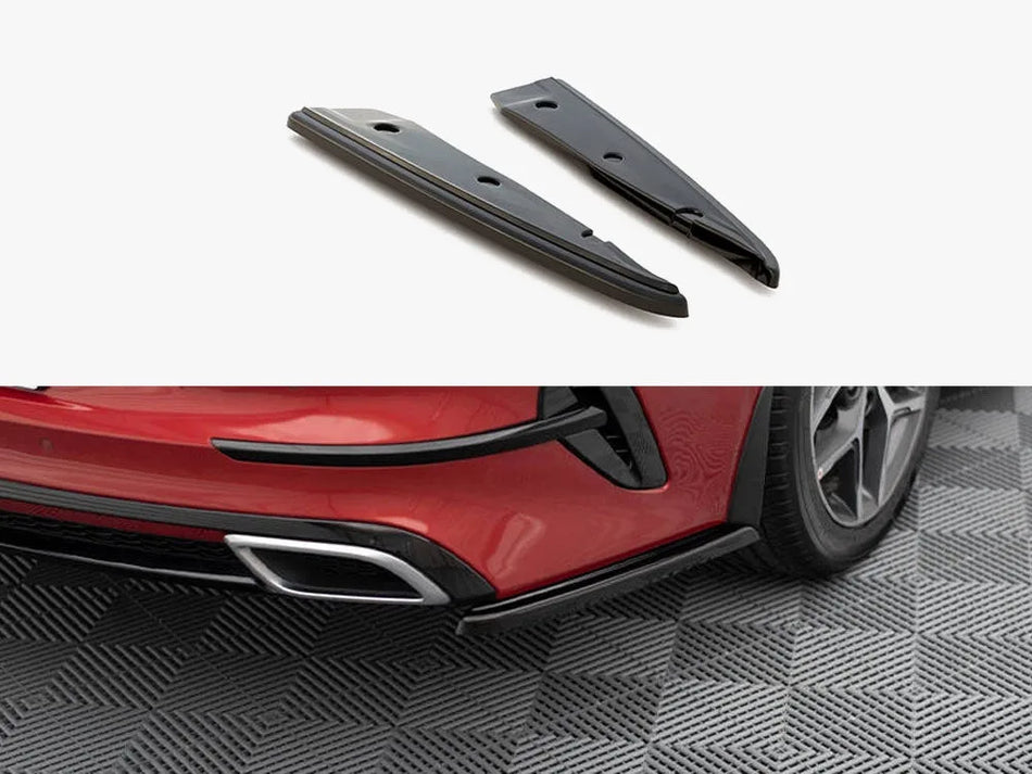 Maxton Rear Side Splitters Kia ProCeed GT / GT-Line Mk1