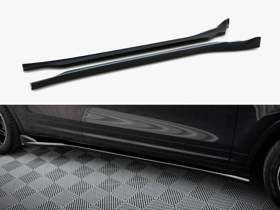 Maxton Side Skirts Diffusers Porsche Cayenne Mk2 Facelift