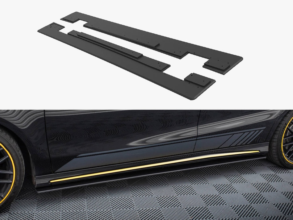 Maxton Street PRO Side Skirts Diffusers Mercedes-AMG CLA 45 C117 Facelift