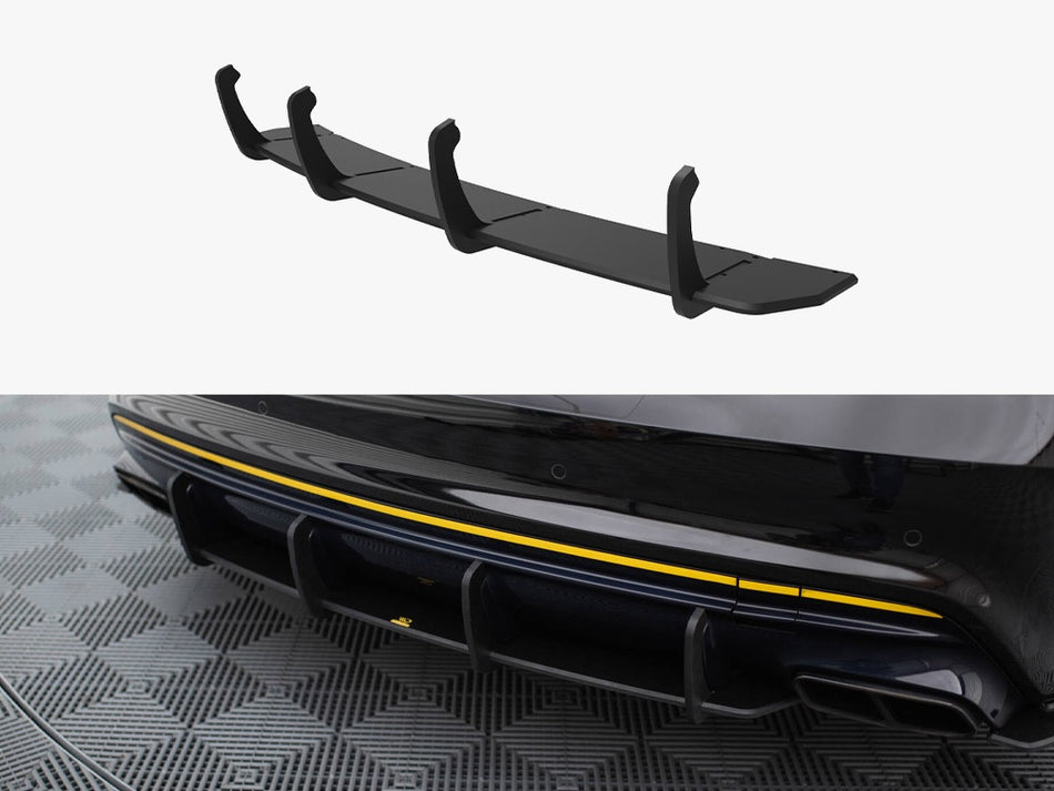 Maxton Street PRO Rear Diffuser Mercedes-AMG CLA 45 C117 Facelift