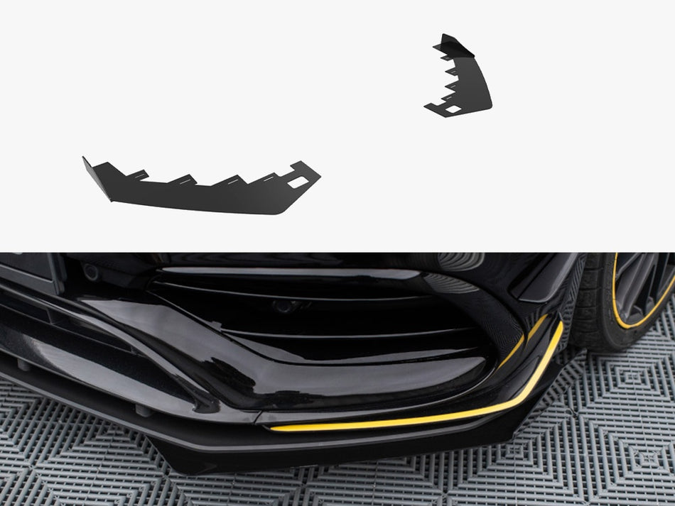 Maxton Front Flaps Mercedes-AMG CLA 45 Aero C117 Facelift