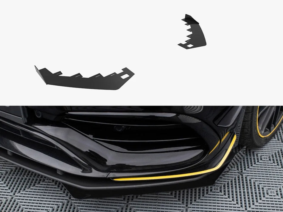 Maxton Front Flaps Mercedes-AMG CLA 45 Aero C117 Facelift