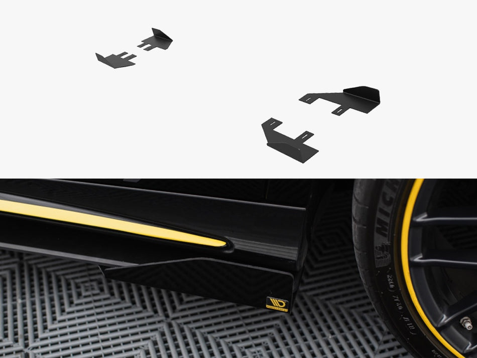 Maxton Side Flaps Mercedes-AMG CLA 45 C117 Facelift